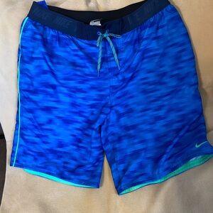 Men’s Nike Blue Board Shorts Dynamic Swimwear NWT